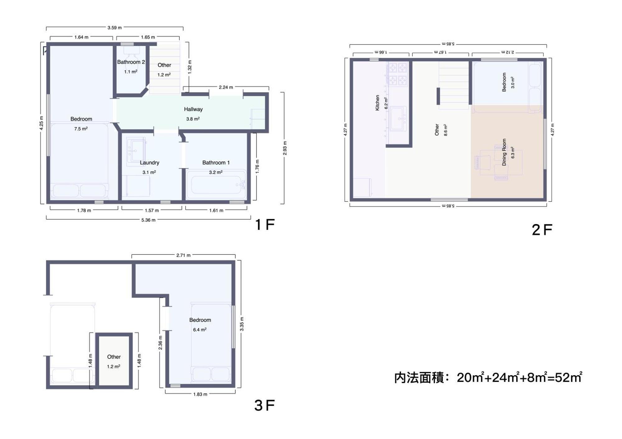 Apartament 新宿大久保4room